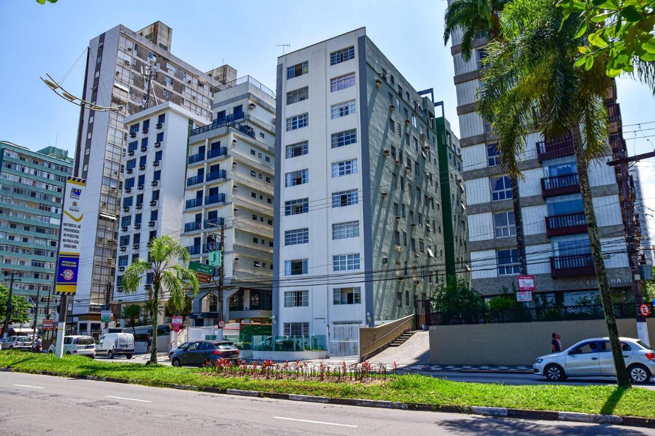 Charmoso Apto A Beira-Mar Com Wi-Fi Em Santos Sp Leilighet Eksteriør bilde