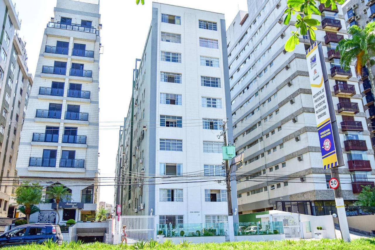 Charmoso Apto A Beira-Mar Com Wi-Fi Em Santos Sp Leilighet Eksteriør bilde